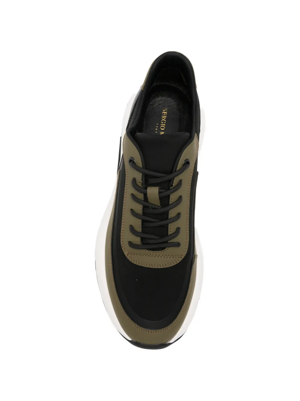 SERGIO MORETTI FIRENZE Sneakers met vlakken Groen