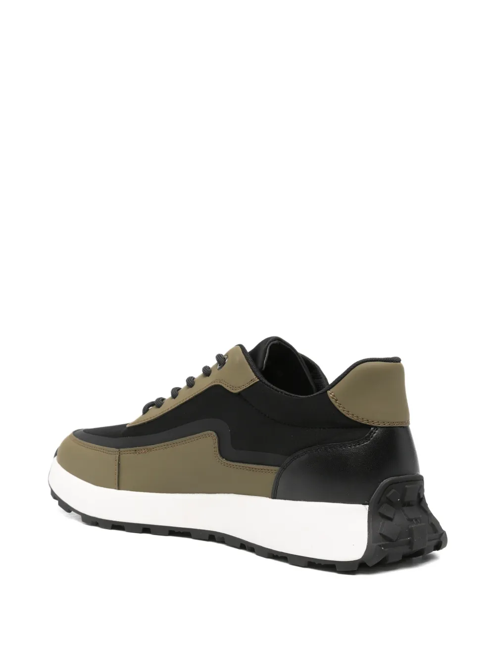 SERGIO MORETTI FIRENZE Sneakers met vlakken Groen