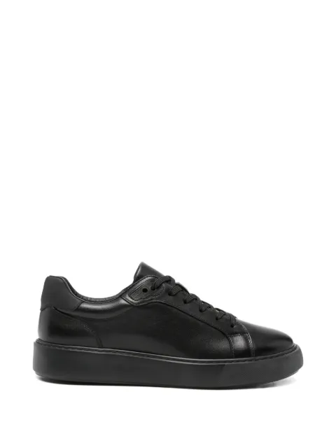 SERGIO MORETTI FIRENZE leather panelled sneakers
