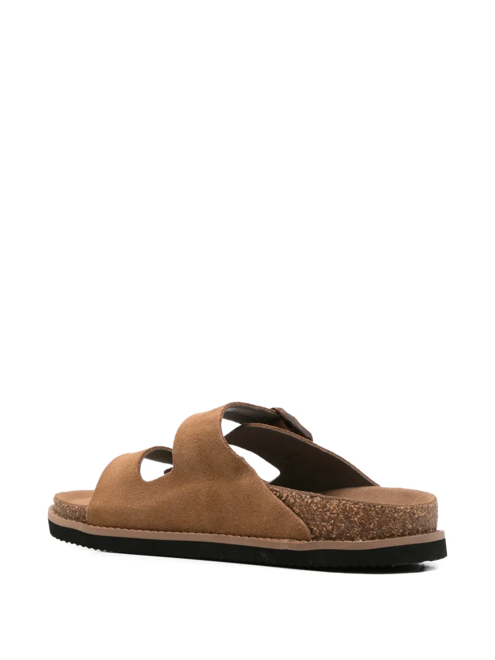 SERGIO MORETTI FIRENZE Sandalen met gesp Bruin