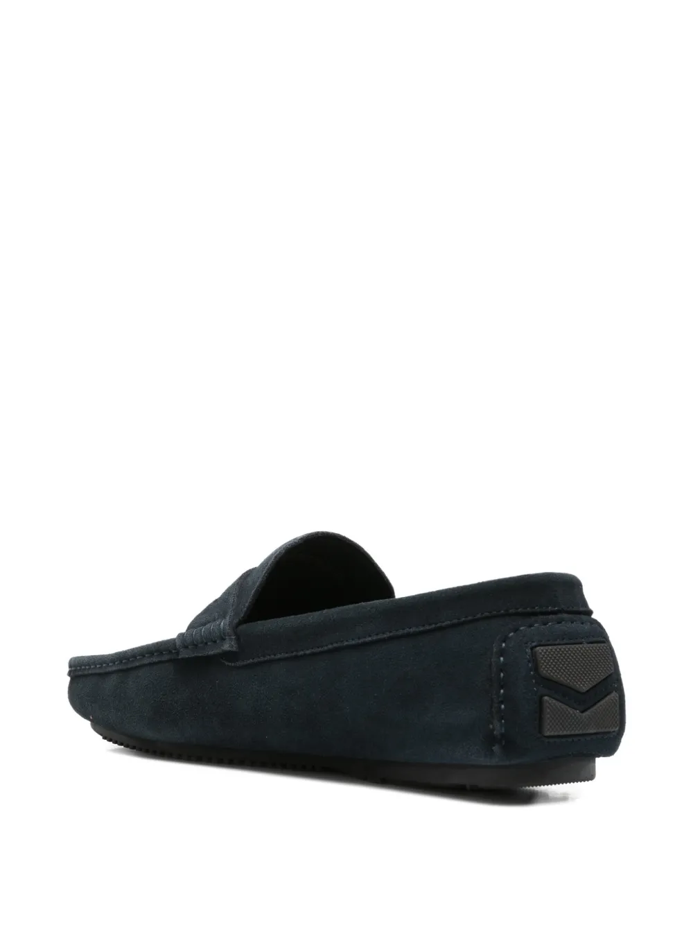 SERGIO MORETTI FIRENZE Suède loafers Blauw