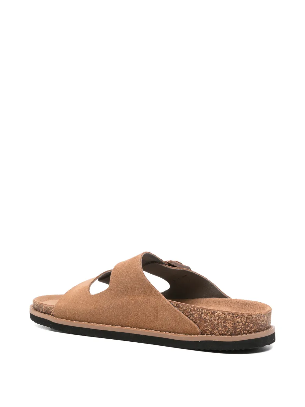 SERGIO MORETTI FIRENZE Sandalen met dubbele bandjes Bruin