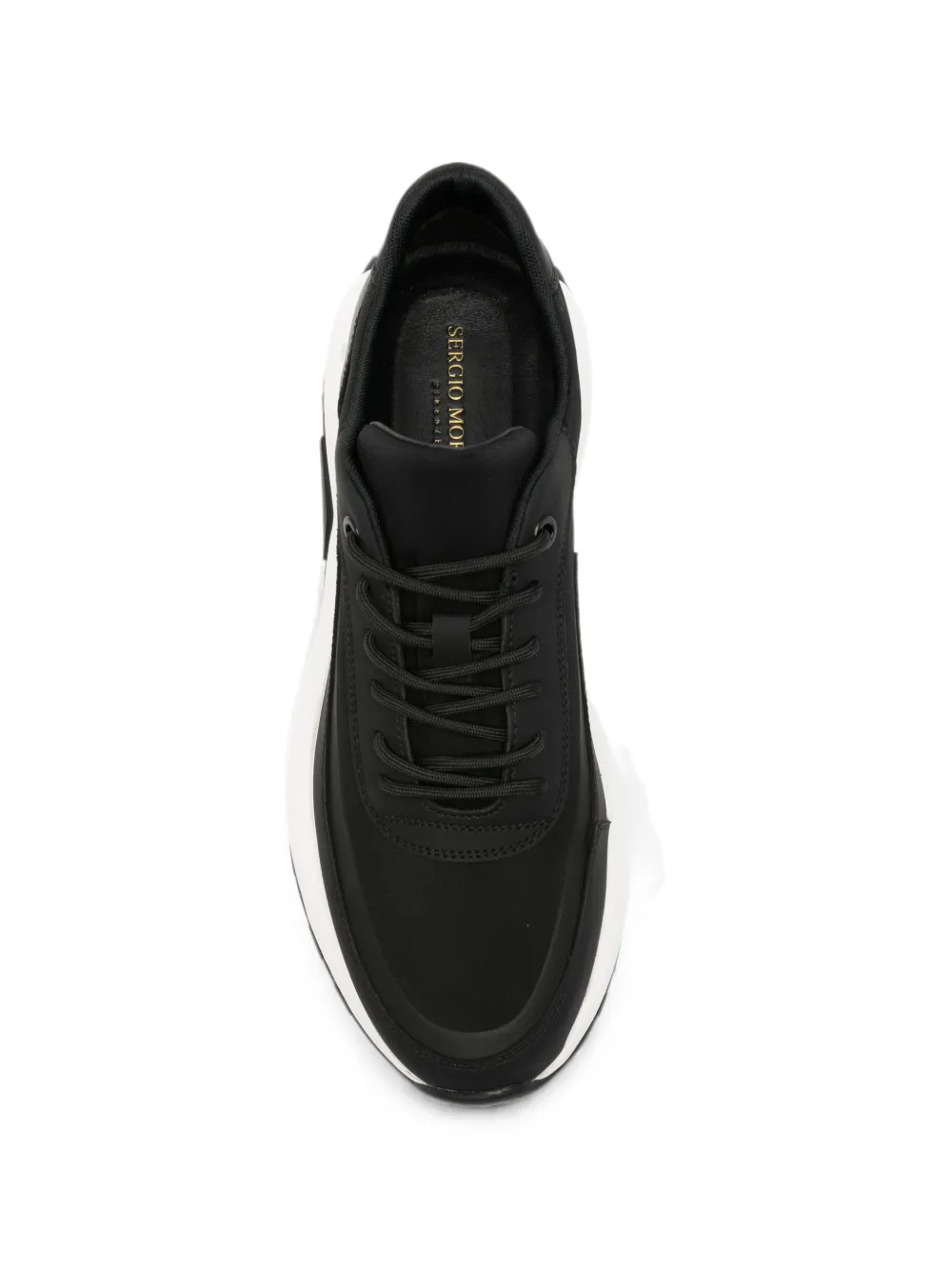 SERGIO MORETTI FIRENZE Sneakers met vlakken Zwart