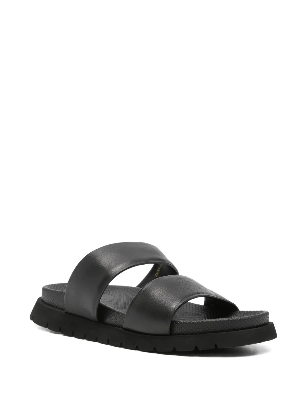 SERGIO MORETTI FIRENZE Sandalen met dubbele bandjes Zwart