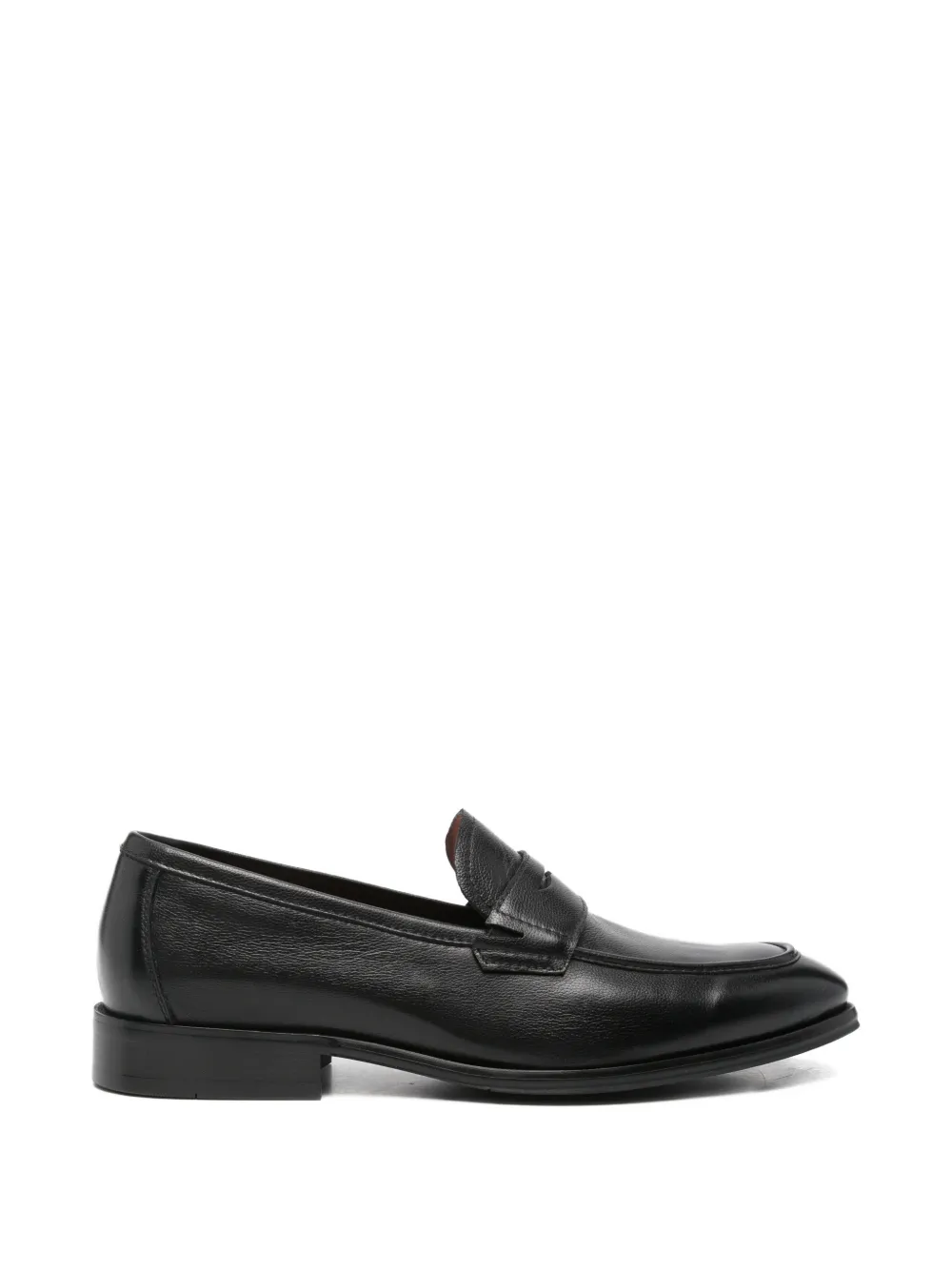 SERGIO MORETTI FIRENZE leather loafers - Schwarz