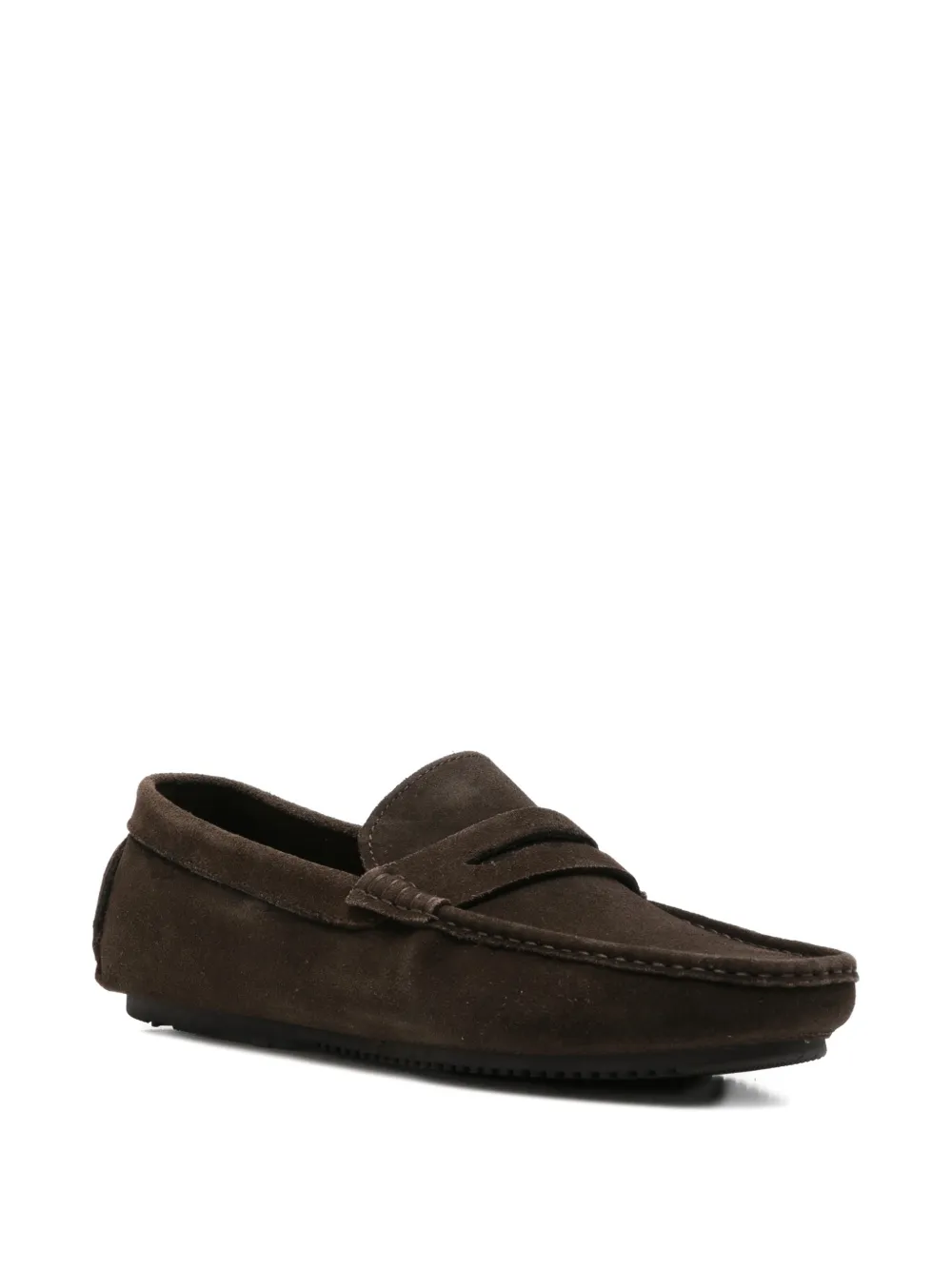 SERGIO MORETTI FIRENZE Suède loafers Bruin
