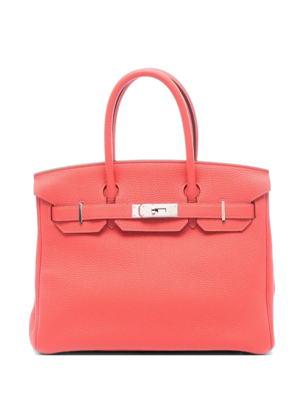 Hermès Pre-Owned 2014 30 Birkin tote bag - Rosso