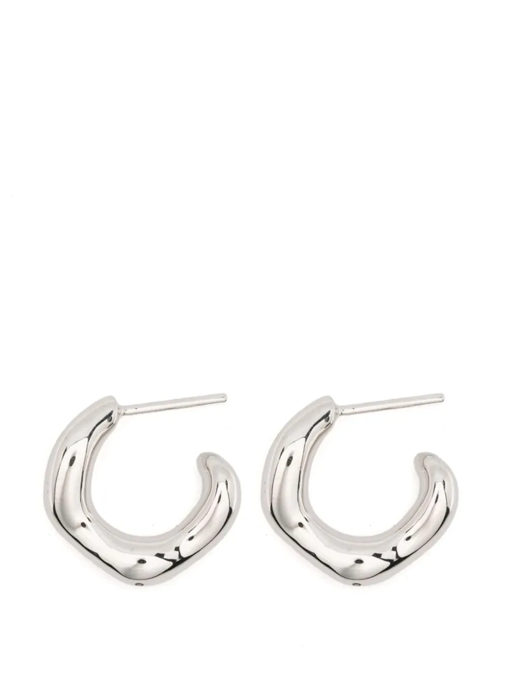 Maria Black small Anil hoop earrings - Argento