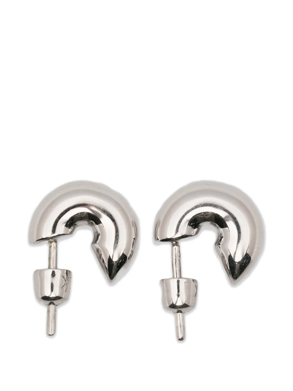 Maria Black Prima small hoop earrings - Argento