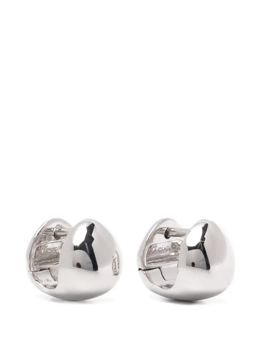 Maria Black Flynn dome-shaped earrings - Argento