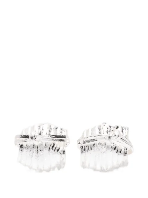 Completedworks textured earrings
