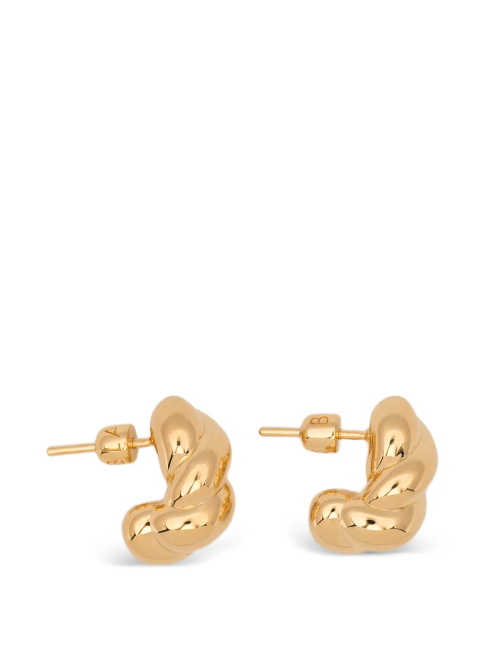 Maria Black Robe small twisted earrings - Oro