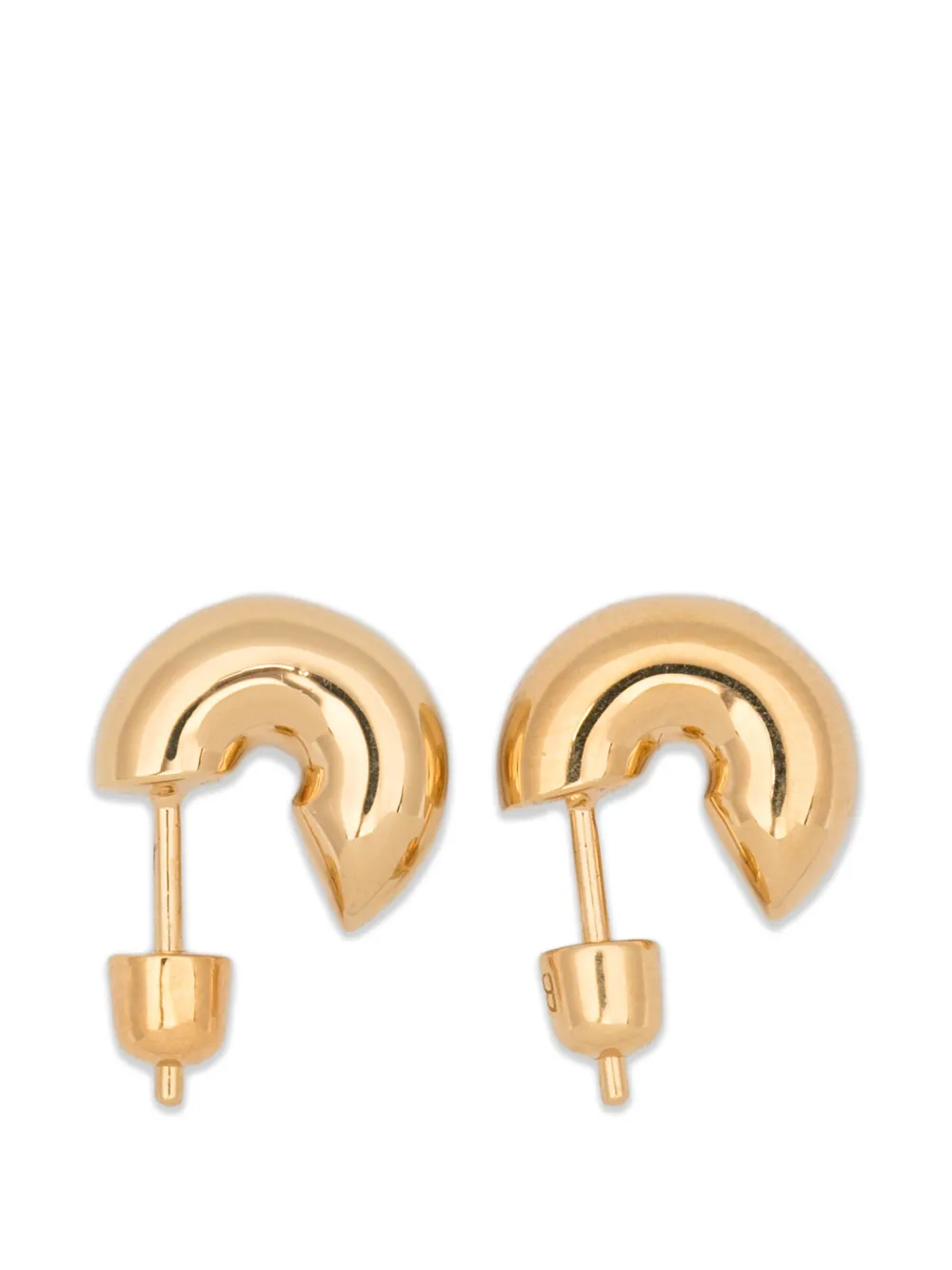 Maria Black Prima small hoop earrings - Oro