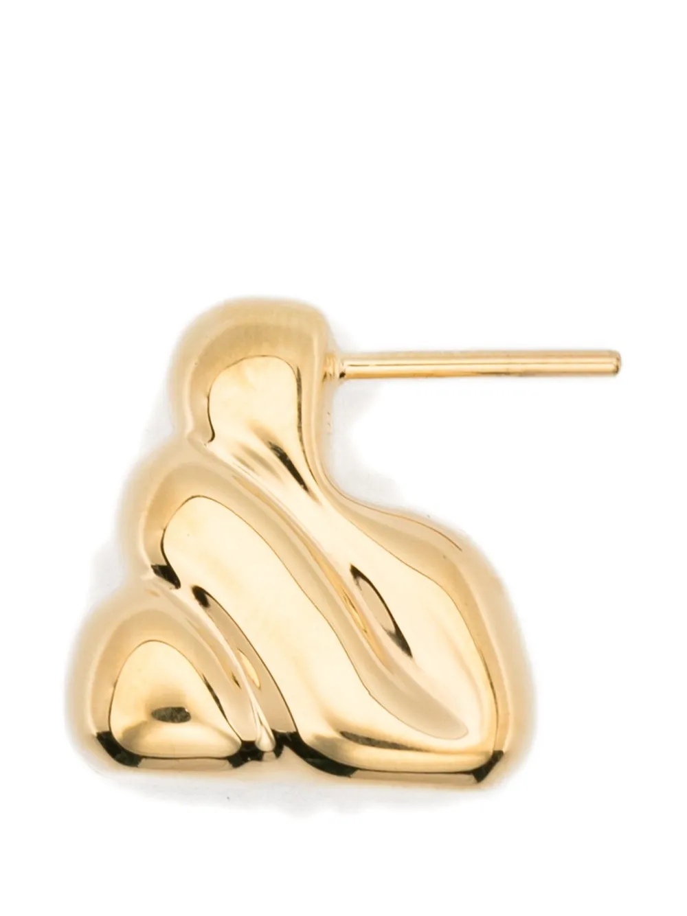 Maria Black small Bogota wavy earrings - Gold