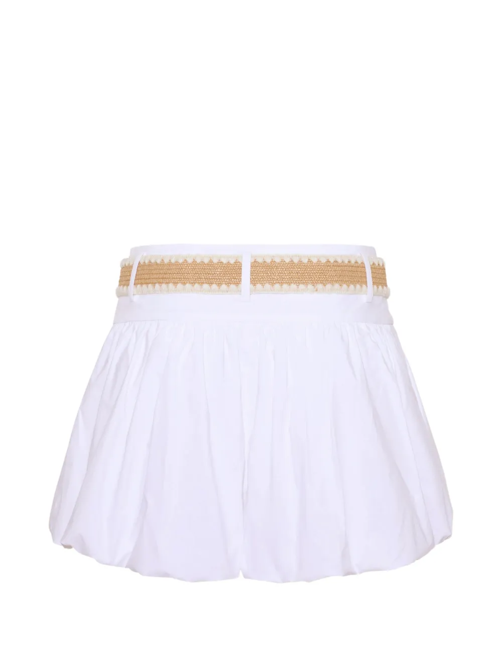 Cara Shorts met ceintuur Wit