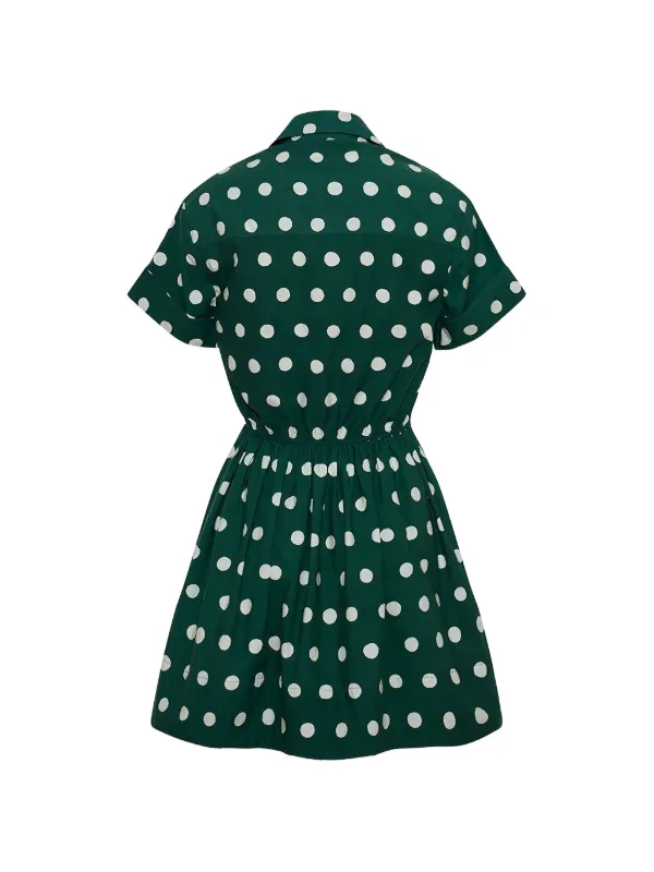 cara cara nash mini dress le tile green Cara Cara Nash Mini Dress in Green