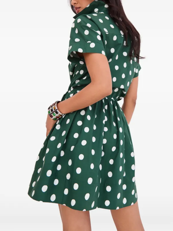cara cara green dress Montauk Sanibel Island rolled cuffs Cara Cara - Damask Green