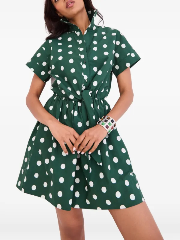 cara cara nash mini dress le tile green Nash Mini Dress XS / Martin Geo