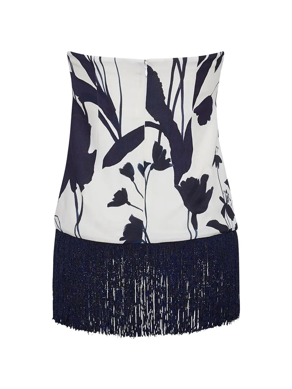 Cara Blouse met bloemenprint Blauw