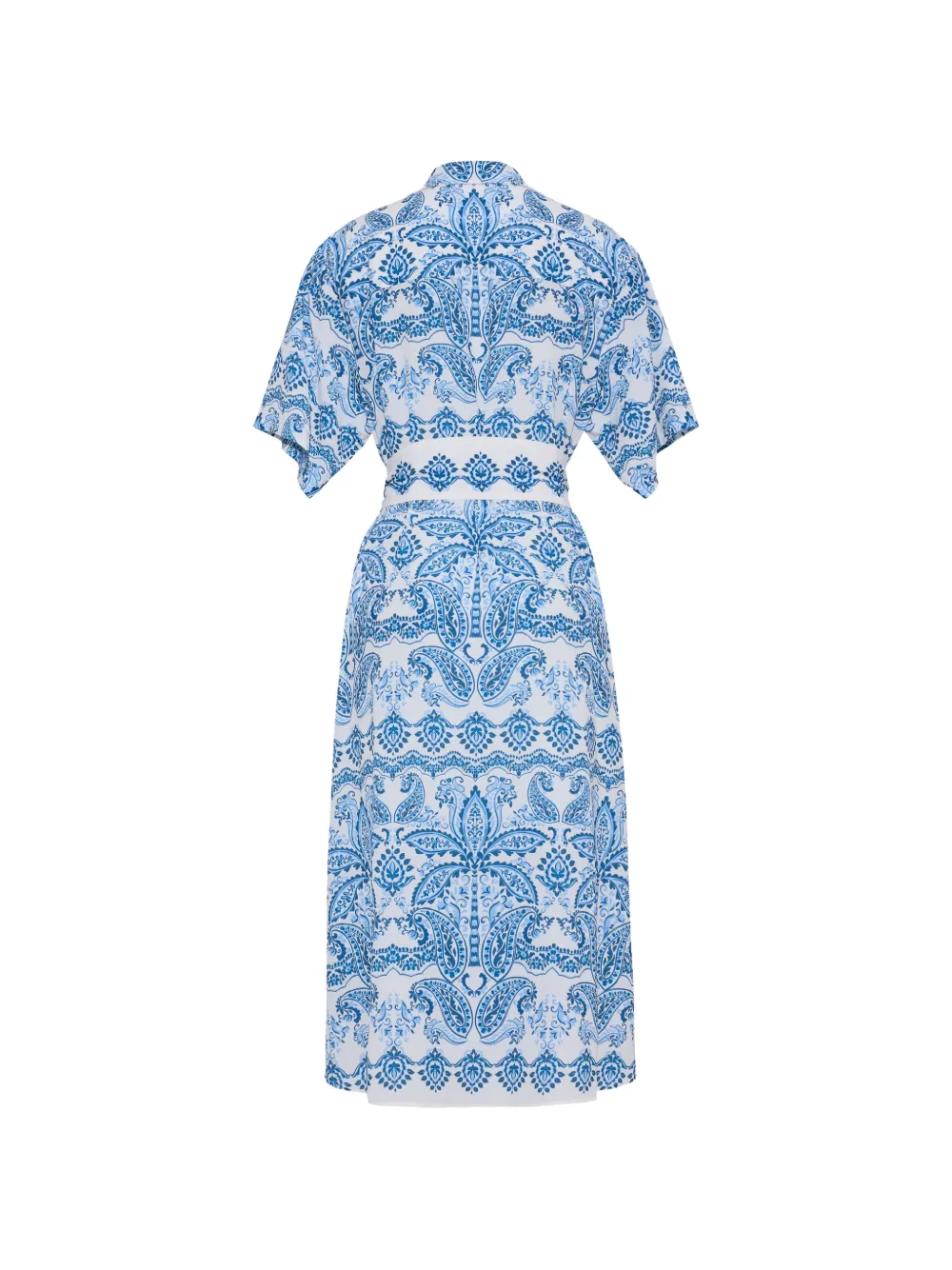 Cara Rhodes jurk met paisley-print Blauw