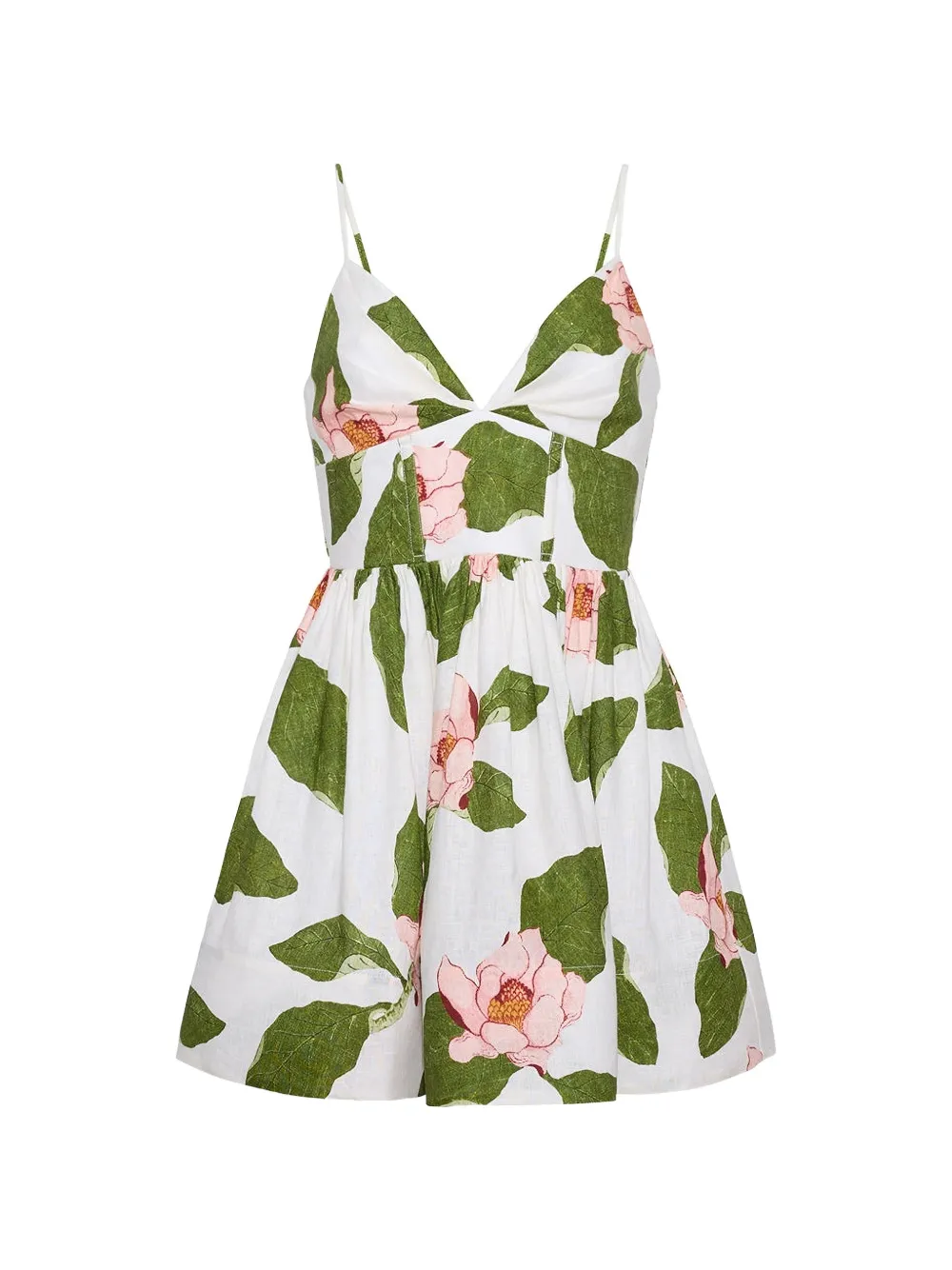Cara Cara Miro floral-print mini dress - White
