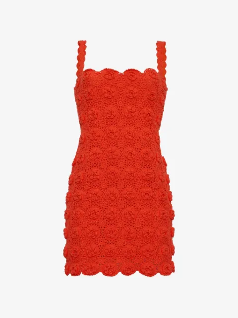 Cara Cara Persephonie Kleid aus Häkelstrick