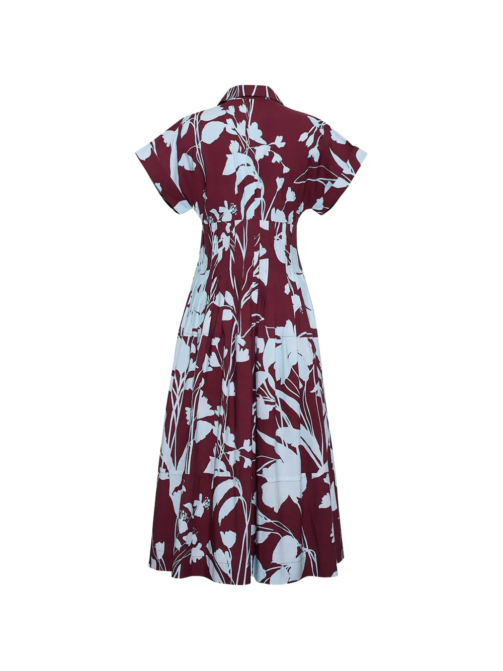 Cara Nash midi-jurk met bloemenprint Rood