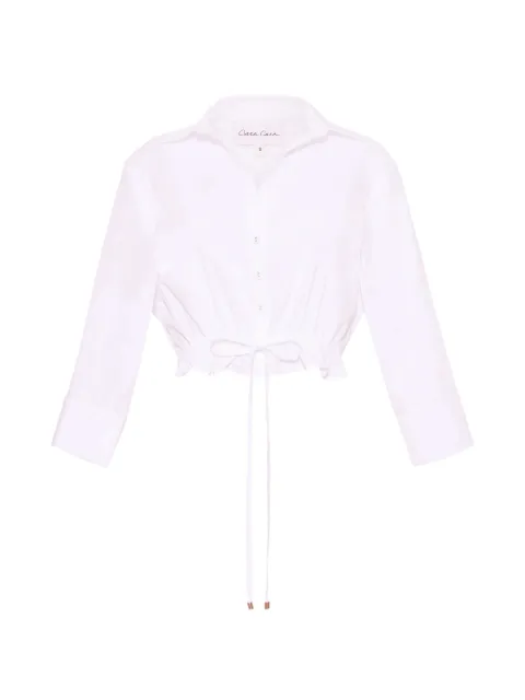 Cara Cara Oscar drawstring-hem shirt