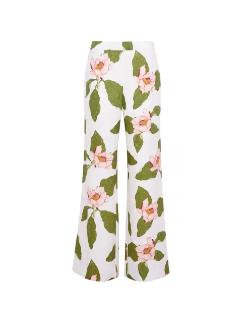 Cara Cara Calça Sunflower com estampa floral
