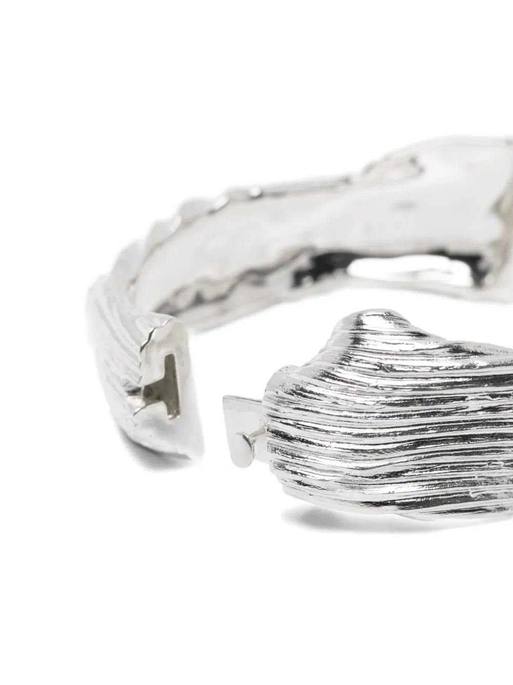  Completedworks Brazalete Texturizado - Plateado 