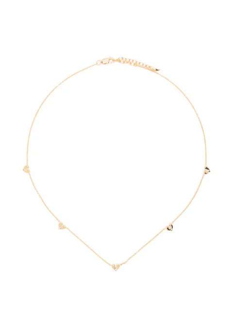 Missoma Molten Heart charm necklace