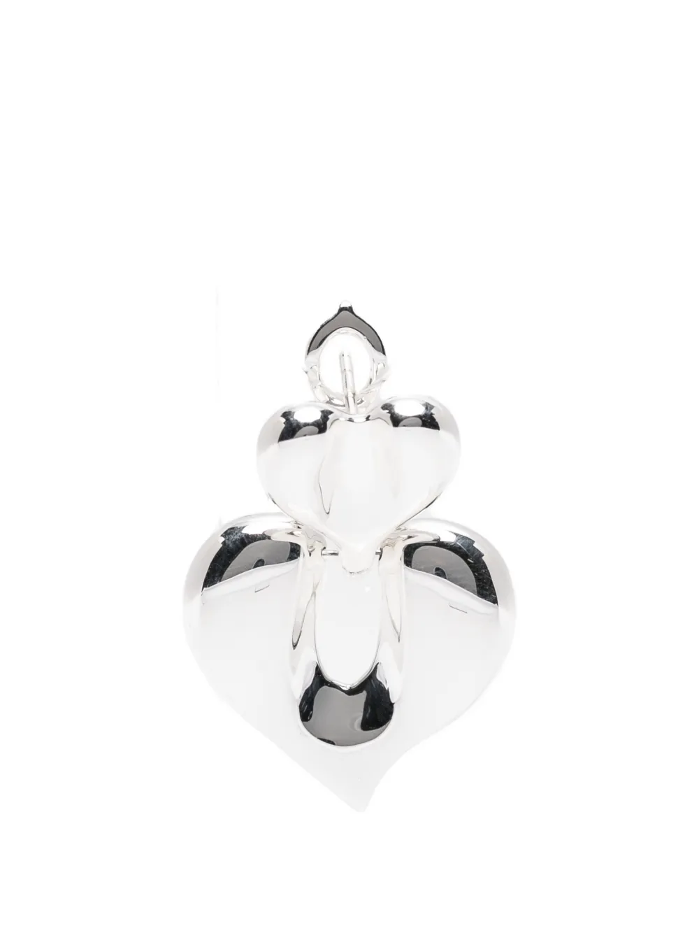 Missoma Molten Heart earrings - Argento