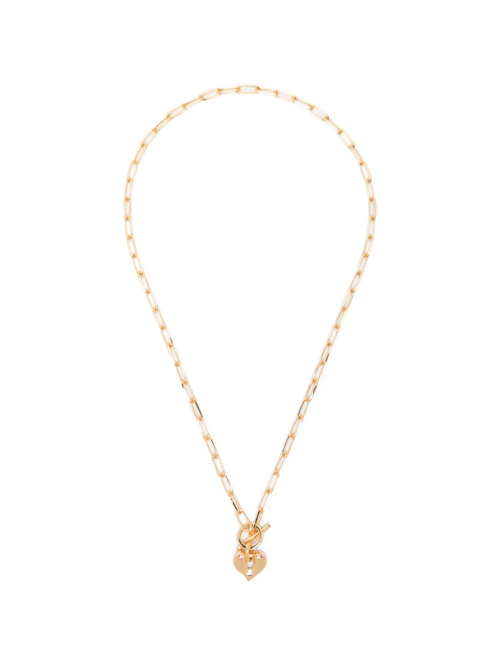 Missoma Molten Heart T-bar necklace - Oro