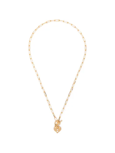 Missoma Molten Heart T-bar necklace