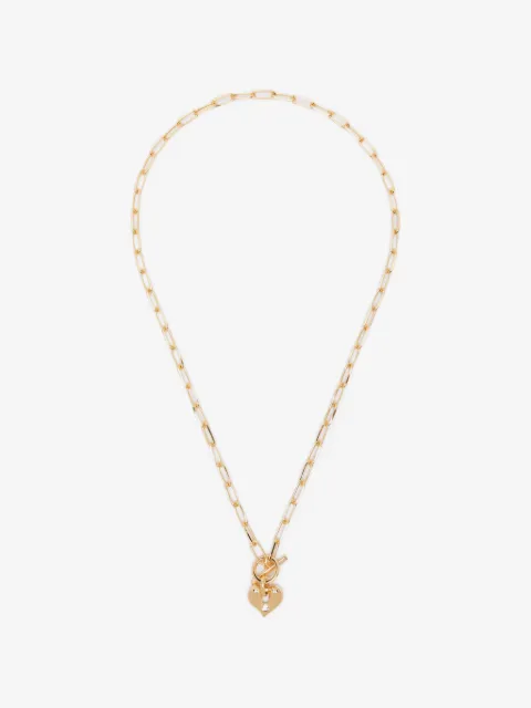 Missoma Molten Heart T-bar necklace