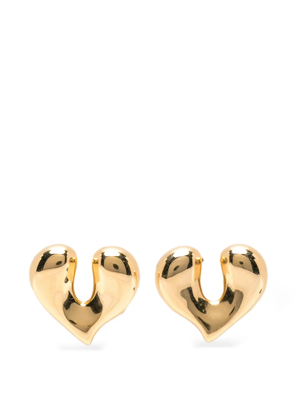 Missoma Molten heart earrings - Oro