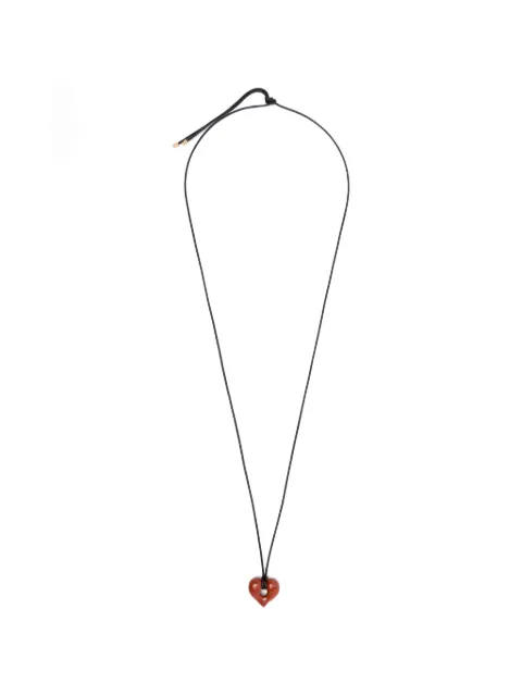 Missoma Molten Heart gemstone-pendant necklace