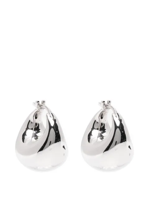 Missoma sculptural chubby hoop earrings