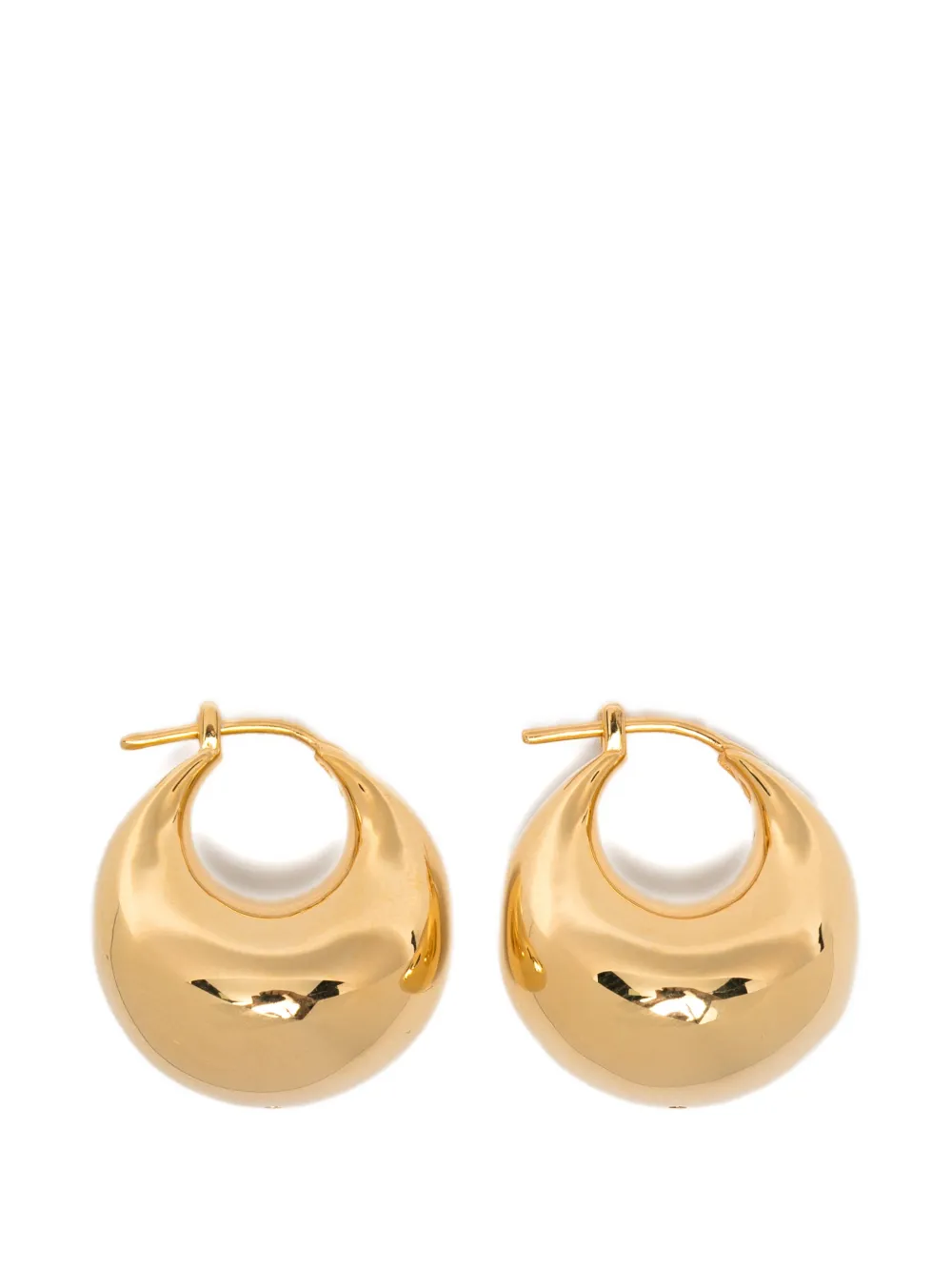 Missoma chunky hoop earrings - Oro