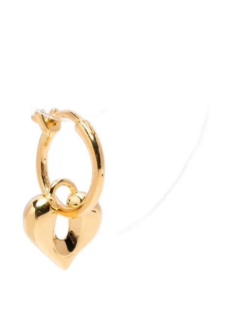 Missoma Molten heart-charm earrings