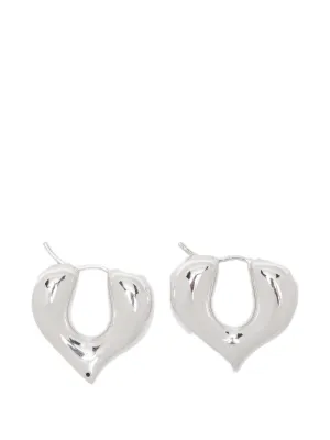 Charlotte Chesnais Binary Chain ピアス | シルバートーン | FARFETCH JP