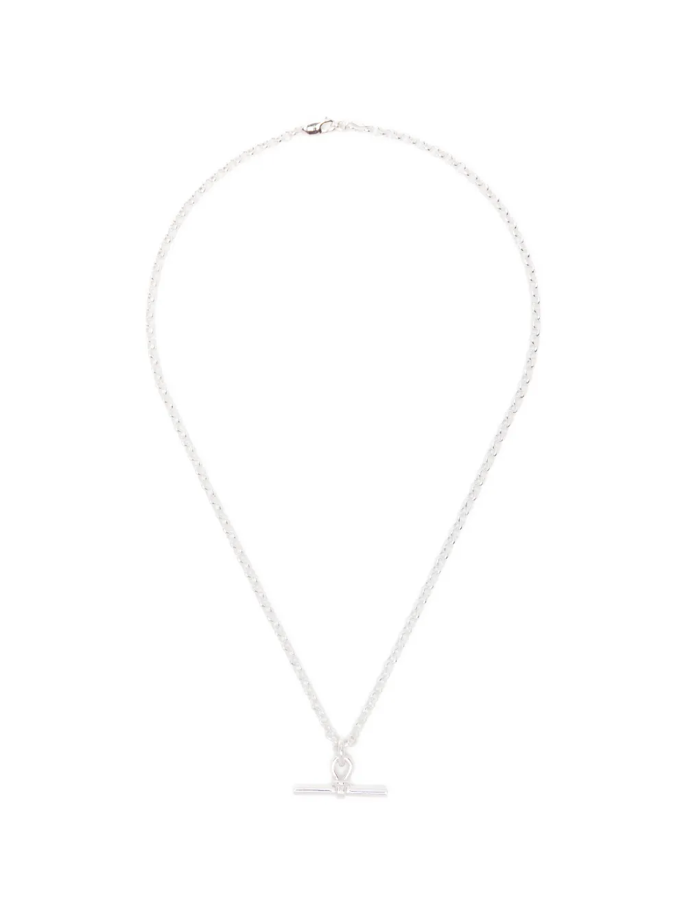 Missoma chunky T-bar necklace - Argento