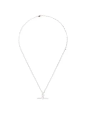 Tom Wood Pebble ネックレス | シルバートーン | FARFETCH JP