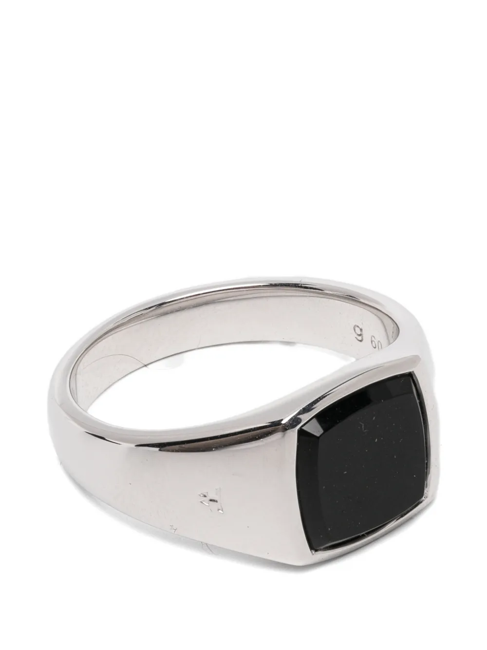 Tom Wood Kay onyx ring - Argento