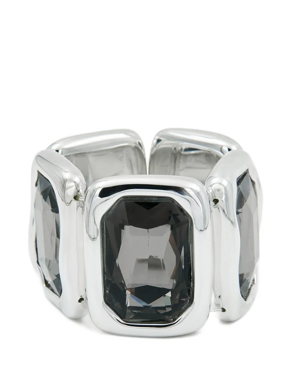 Essentiel Antwerp crystal-embellished bracelets - Argento