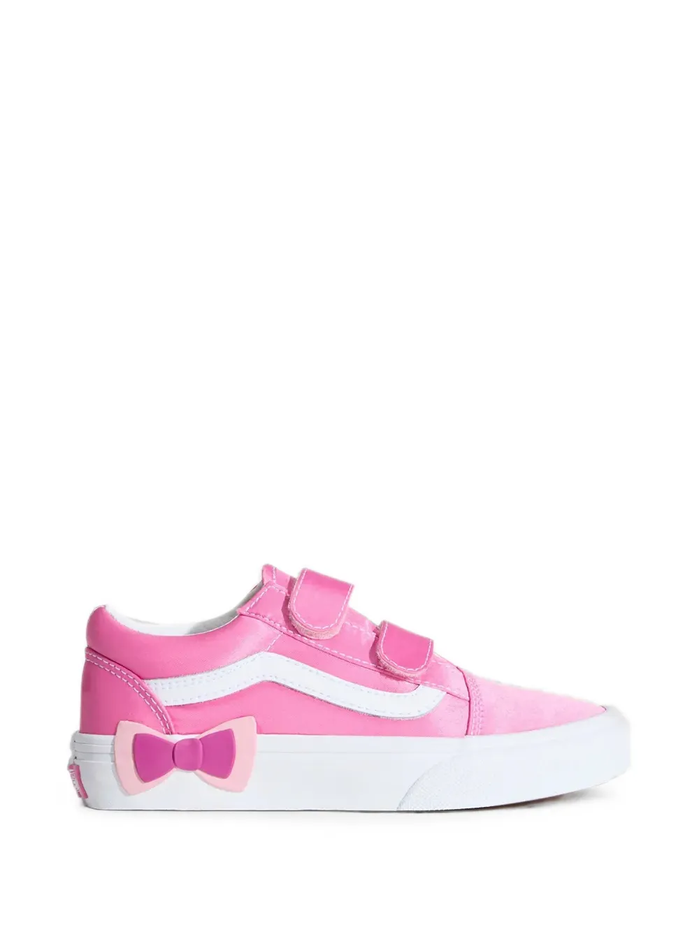 Vans Kids Old Skool V bow-detail sneakers Roze