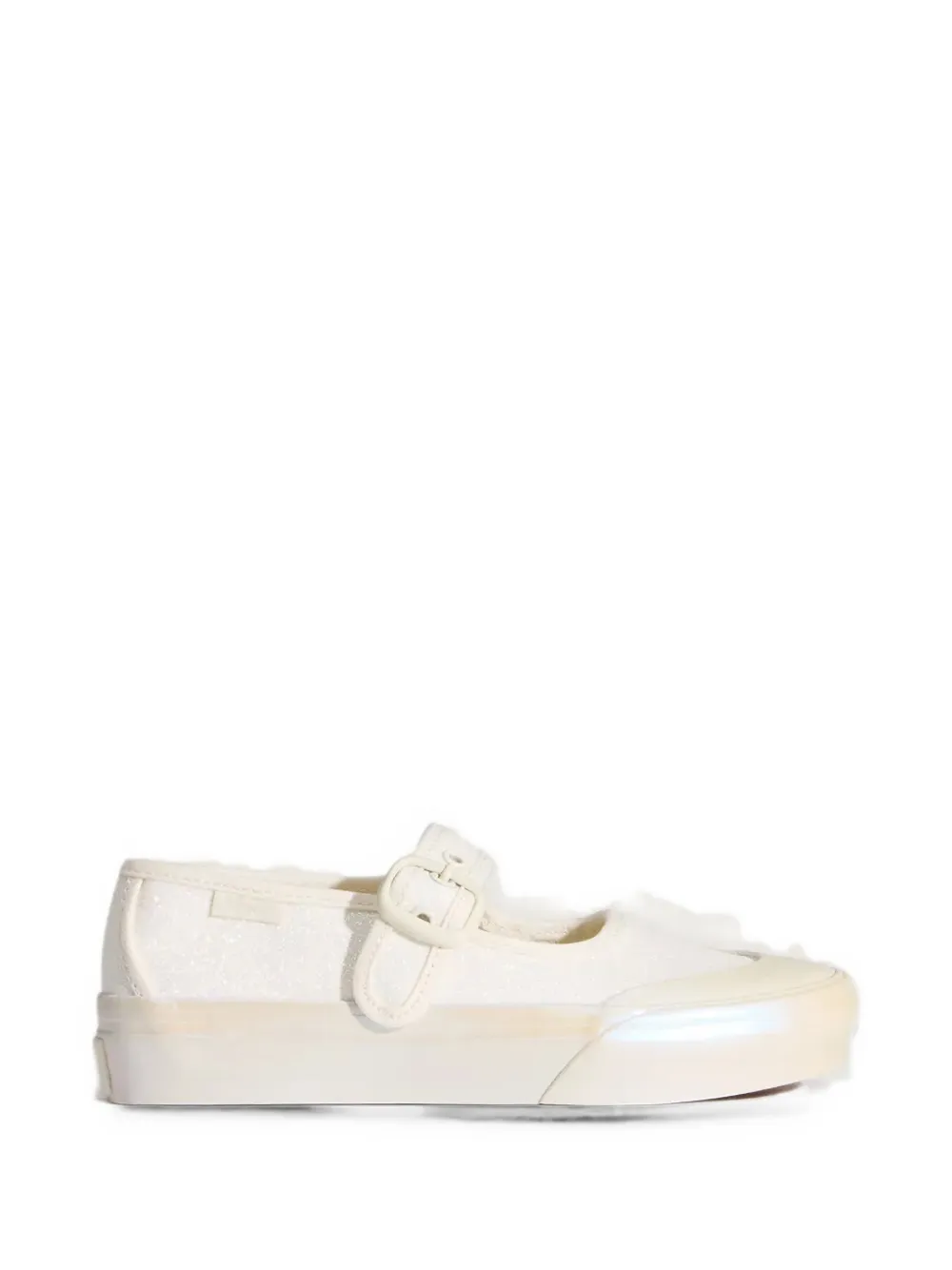 Vans Kids Mary Jane glitter-detail sneakers Wit