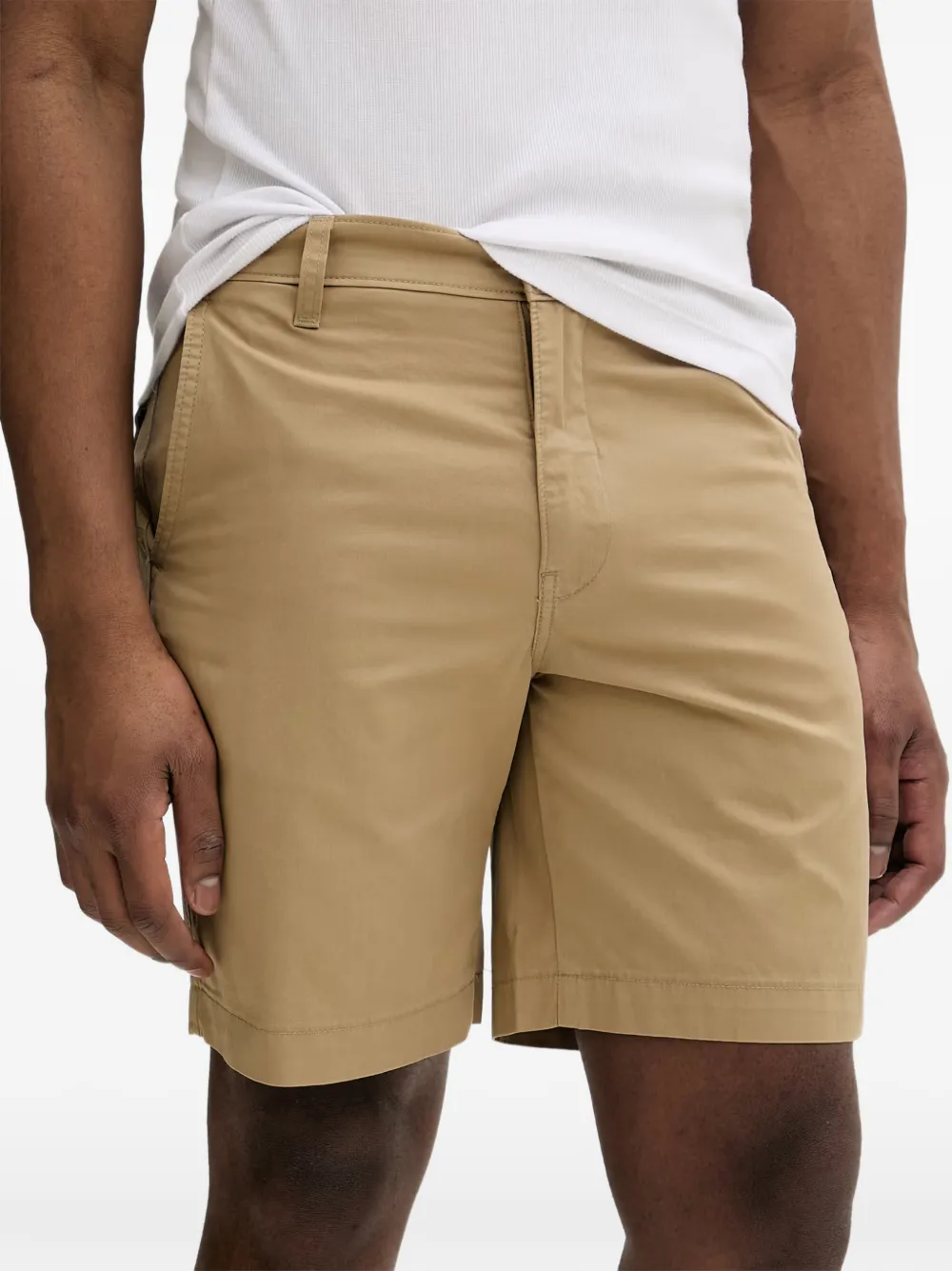 Levi's Authentic logo-patch shorts Beige
