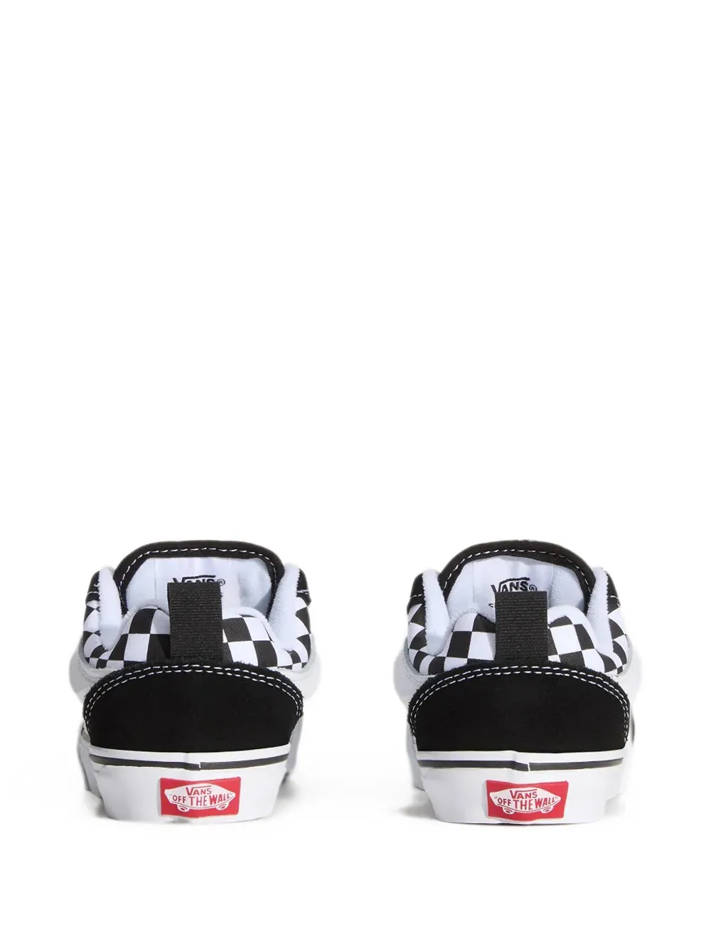 Vans Kids checkerboard Old Skool sneakers Zwart