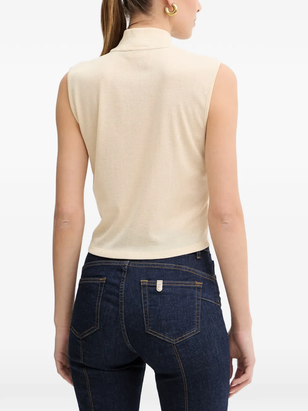 LIU JO Mouwloze top Wit